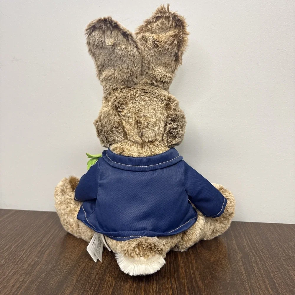 Peter Rabbit Plush 12" Stuffed Bunny w Carrot Jacket Dan Dee New w Tag - Picture 2 of 3